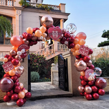 京唐 结婚气球拱门支架订婚开业庆典活动室内外婚房酒店婚礼布置装饰