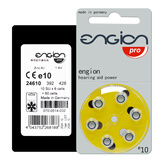 瑞声达 西门子 峰力 助听器1.4v专用电池 引擎engion e10整盒（60粒）