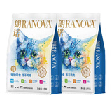 朗诺（RANOVA）冻干猫零食冻干鸡肉牛肉1kg无谷低敏宠物猫咪零食肉干全猫期通用 冻干鸡肉1kg*2包