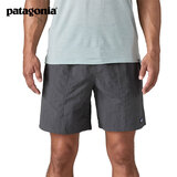 巴塔哥尼亚（Patagonia）男士休闲越野跑透气弹力跑步速干短裤 Baggies Longs-7英寸 58035 FEG L 176/185(CM)  80/91(KG)