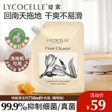 绽家家用清洁地板清洁剂木地板瓷地板水拖地去渍留香750ml*1袋补充装