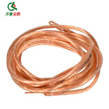 齐鲁安然 软铜接地线 电瓶线搭火线 10平方国标铜芯电线 电器/冰箱/洗衣机/热水器/接地线 自建房/别墅接地桩