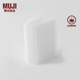 无印良品（MUJI） 聚丙烯 票卡夹 卡片收纳册 8A64010 纵型/60个口袋/侧面收纳