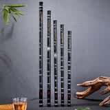舒怀 乐器（shuhuai）舒怀入门精品笛子竹笛免费教学横笛演奏乐器初学者零基础考级通用 两节 精品黑色笛子C调+12豪礼