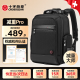 CROSSGEAR十字勋章减重大师商务双肩背包男适用16吋华为电脑书包出差旅行包