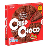 日清日本巧克力进口网红零食CISCO日清麦脆批巧克力牛奶原味膨化食品 麦脆批巧克力49g*6盒