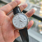 万国（IWC）【二手99新】万国IWC瑞士手表 柏涛菲诺达文西男士自动机械腕表大表径商务款计时款后镶钻 二手奢侈品 IW356501 白盘白针