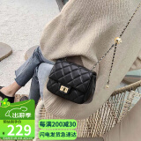 viney包包女包牛皮小众斜挎包品牌单肩链条包生日母亲节礼物送妈妈实用
