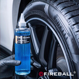 FIREBALLTire Sio2 Satin火球蓝稠缎面轮胎蜡上光疏水抗污养护自然质感 原装500ml