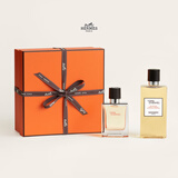 爱马仕（HERMES）大地香水男士香水礼盒50ml+沐浴露洗发200ml生日礼物男618礼遇