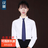 dascenery女士拉链领带正装商务职业学院风自动懒人方便免打易拉得领带女 深蓝 哑光 150-170[38cm]