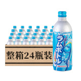 三佳利（Sangaria） 波子汽水 日本原装进口 气泡水饮料 水果味碳酸饮料 整箱铝瓶装 原味 500mL*24瓶 整箱