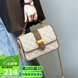 YUYULA牛皮包包女包斜挎包品牌轻奢手提链条包生日母亲节礼物送妈妈实用