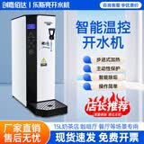 LOVBRITE全自动电热开水器商用饮水机步进式开水机智能泡茶桶月子烧水桶自动烧水保温烧水器全自动一体机 智能双温15L开水机（LS-K15白色）
