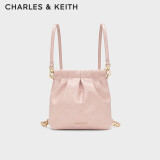 CHARLES&KEITH迷你菱格流浪包单肩包双肩包生日礼物母亲节礼物CK2-60782390