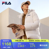 FILA 斐乐官方男子羽绒服冬季时尚休闲连帽保暖上衣外套