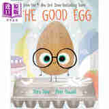 一个好鸡蛋 Jory John & Pete Oswald 精装绘本 The Good Egg 英文原版 儿童绘本 图画故事书 进口童书