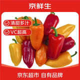 京鲜生山东多色QQ水果椒 净重1.5斤生食沙拉配菜源头直发包邮
