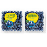 樱鲜蓝莓 云南蓝莓 高山新鲜蓝莓 宝宝孕妇  国产当季时令水果生鲜 2盒装 15mm+ 净重100-125g/盒