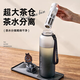 cica茶水分离泡茶杯男士tritan大容量吨顿桶饮用户外运动水杯壶子夏季