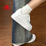 卡帕（Kappa）女鞋冬季2025新款增高小白鞋子女百搭休闲运动板鞋女 鹭羽白 35