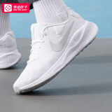 耐克（NIKE）跑步鞋男鞋 2025夏季REVOLUTION 7网面运动鞋透气休闲跑步鞋 革命7/白金/晒图-10 39 (内长245mm)