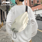 李宁（LI-NING）骑行补给包腰包斜挎包 运动骑行手机腰包大容量女户外单肩胸包