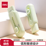 得力(deli)推动橡皮擦 中考高考文具推拉少屑铅笔橡皮擦 儿童小学生考试美术学生文具  单只装绿色