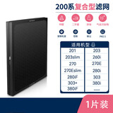 布鲁雅尔（Blueair）适配280i 303 203 270ESlim空气净化器过滤网滤芯 200/300系加强复合型滤网