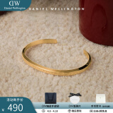 丹尼尔惠灵顿（DanielWellington）dw手镯男女 经典开口情侣手镯时尚饰品 生日礼物送女友 流光金小号 DW00400075