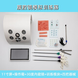EcoStart外科妇科腹腔镜手术模拟训练器械，胸腔镜训练箱 模拟器 30度内镜 11寸屏+操作箱+30度镜+模块+4器械