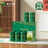 井岡翠绿春茶高山毛峰2025新茶江西茶叶明前一芽二叶高端送礼长辈绿茶礼盒 特圆礼盒装250克