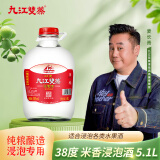 九江双蒸 米香型白酒 38度浸泡酒5.1L 广东米酒浸泡青梅果酒送礼白酒