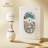英氏（YEEHOO）英氏 婴幼儿摇铃0-1岁新生儿安抚玩具沙锤礼盒装宝宝液态硅胶牙胶