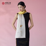 绣娘丝绸苏绣手工刺绣丝巾礼盒100%桑蚕丝真丝女士披肩2025送长辈妈妈礼物
