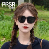 帕莎（Prsr）男女同款复古大框太阳镜中性款墨镜男显脸小女士遮阳镜 PS7009