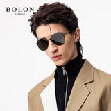 BOLON暴龙眼镜25年新品飞行员太阳镜驾驶钓鱼墨镜蛤蟆镜 BL8122 C10