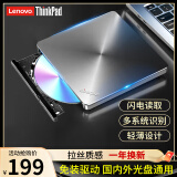 ThinkPad联想8倍速USB外置光驱 DVD刻录机 笔记本光驱外置 CD播放机 台式机移动光驱 电脑外接光驱 TX800
