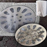 境坊间地漏过滤网浴室卫生间防头发贴厕所洗手间一次性下水道毛发过滤网 100只装C