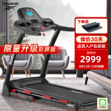 Reebok锐步跑步机家庭用减震款小型折叠电动降噪走步机TRD GT40S蓝屏版|one系列减震|可折叠