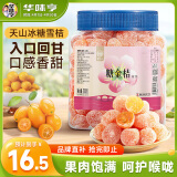 华味亨糖金桔500g冰糖金桔干雪桔蜜饯果干办公室零食下午茶