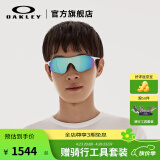 OAKLEY欧克利骑行眼镜太阳镜运动眼镜护目镜EVZERO 9313 谱锐智蓝宝石色-15