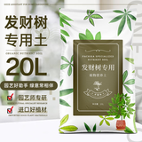 金雅特营养土发财树专用土壤阳台泥炭椰砖土肥料有机种植土通用20升