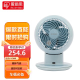 爱丽思（IRIS）爱丽思车载循环扇风扇自动摇头冷风扇空调扇 SC15TC 蓝色 蓝色