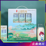 来思尔云端牧场云南剑川 云端牧场 纯牛奶256g*12盒  乳品晚餐早餐