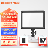 神牛（Godox） LED补光灯P120C摄影灯单反摄像机相机摄像灯影视拍照婚庆常亮灯光 P120C+适配器【6000毫安电池+充电器】 双色温
