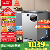 澳柯玛（AUCMA）120升风冷无霜冰柜 家用单温冷藏柜冷冻柜 小冰柜冰箱 天际线 一级能效 BC/BD-120WSD 国家补贴