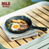 无印良品（MUJI） 铸铁煎盘 户外用品野餐 露营 内径15cm