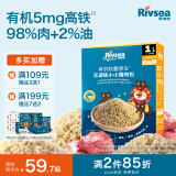 禾泱泱牧麓原生无调味小小猪肉松32g 98%有机猪肉拌面条米粉高铁高蛋白