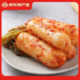 金刚山辣白菜韩国泡菜朝鲜延边韩式下饭菜 青年萝卜泡菜400g*3袋